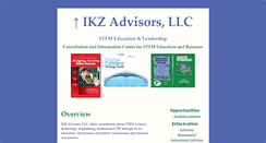 Desktop Screenshot of ikzadvisors.com